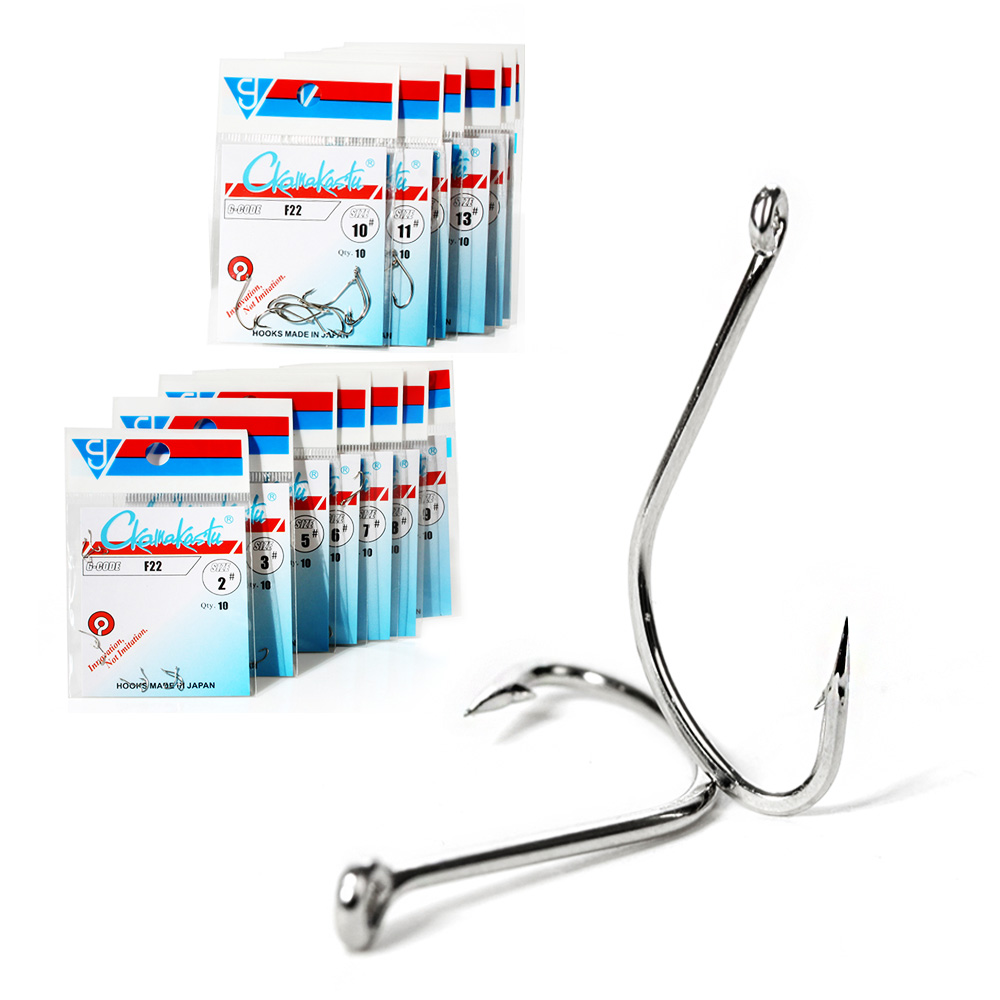 Fishing Hook Offset - Ckamakastu F22 الأبيض المياه المالحة مساعدة