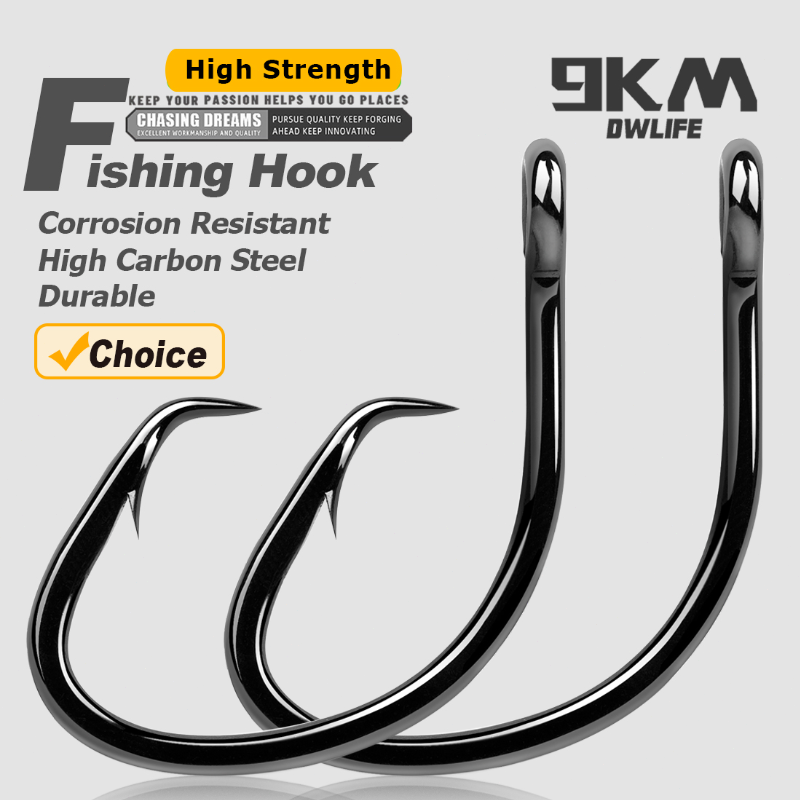 Fishing Hook Offset - 9 كجم دائرة السنانير 25 ~