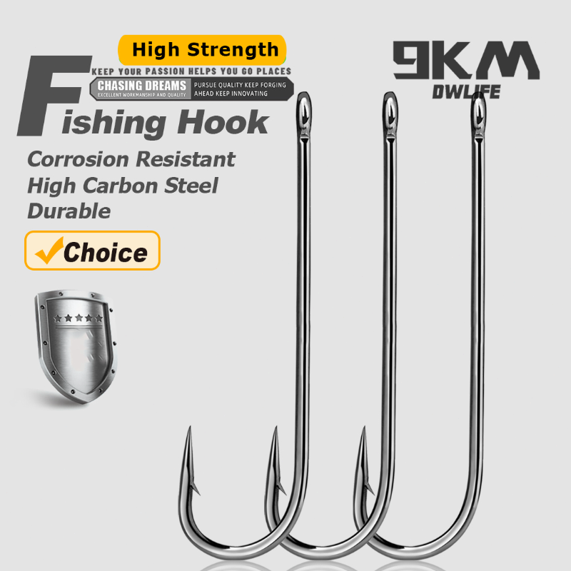 Fishing Hook Barbless - خطافات صيد السمك خطافات طويلة عرقوب