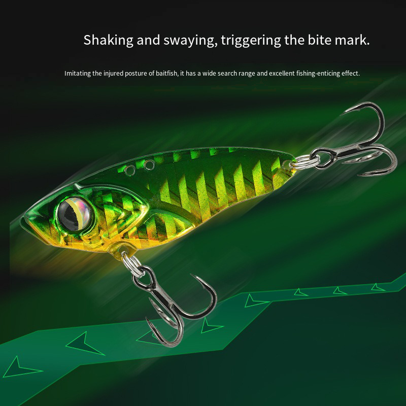 طعم صيد معدني اهتزازي صلب على  - مراجعة Fishing Hook Treble وسعره