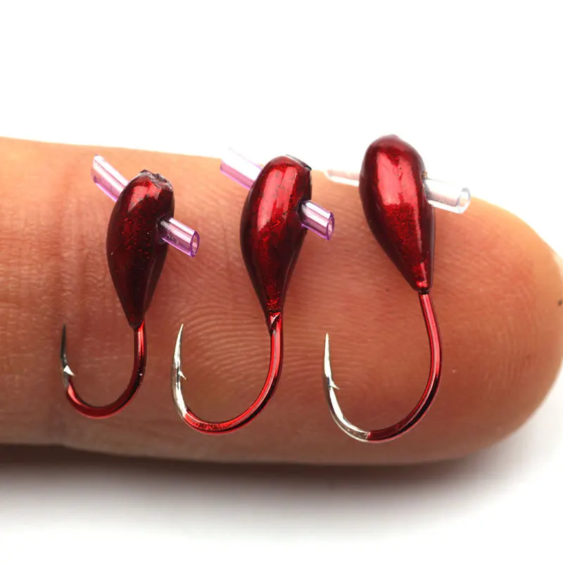 10/20 قطعة الشتاء الجليد الصيد - مراجعة Fishing Hook Offset وسعره