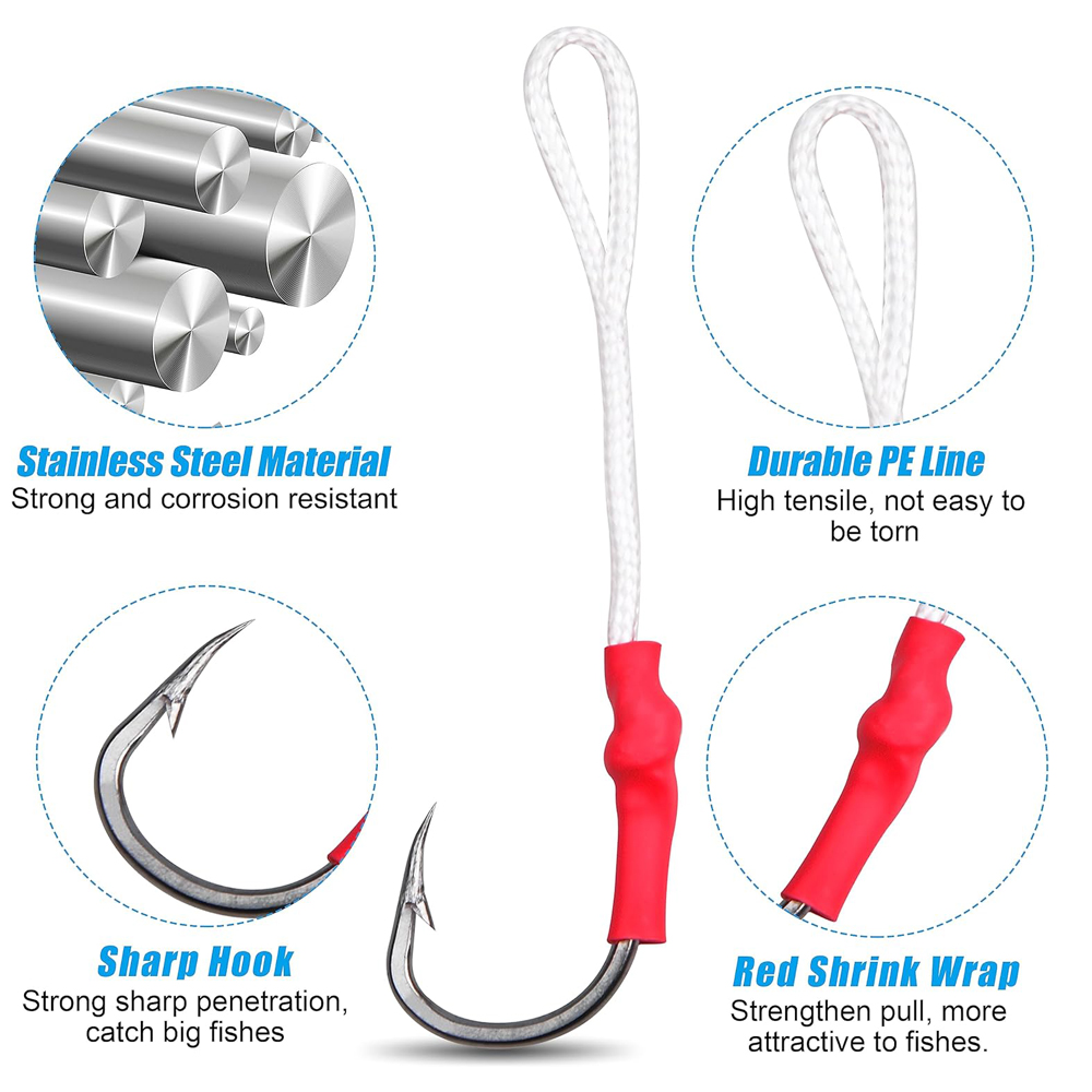 بطيئة تهزهز مساعدة الصيد السنا - مراجعة Fishing Hook Offset وسعره