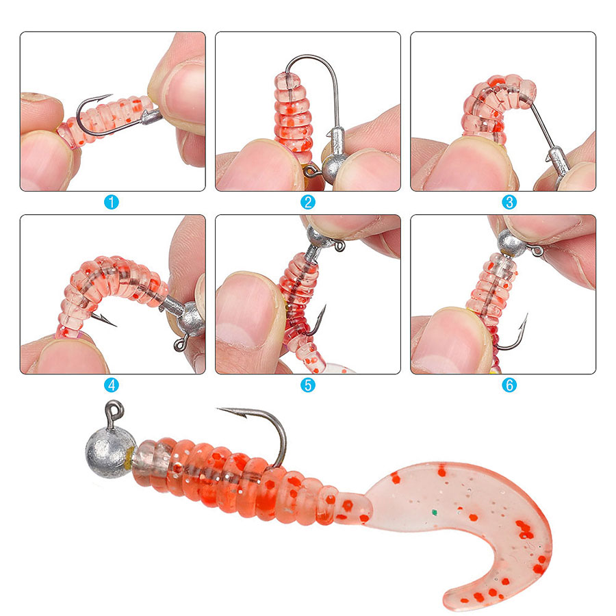خطاف صيد بوزن 1 جرام، 2 جرام،  - مراجعة Fishing Hook Offset وسعره