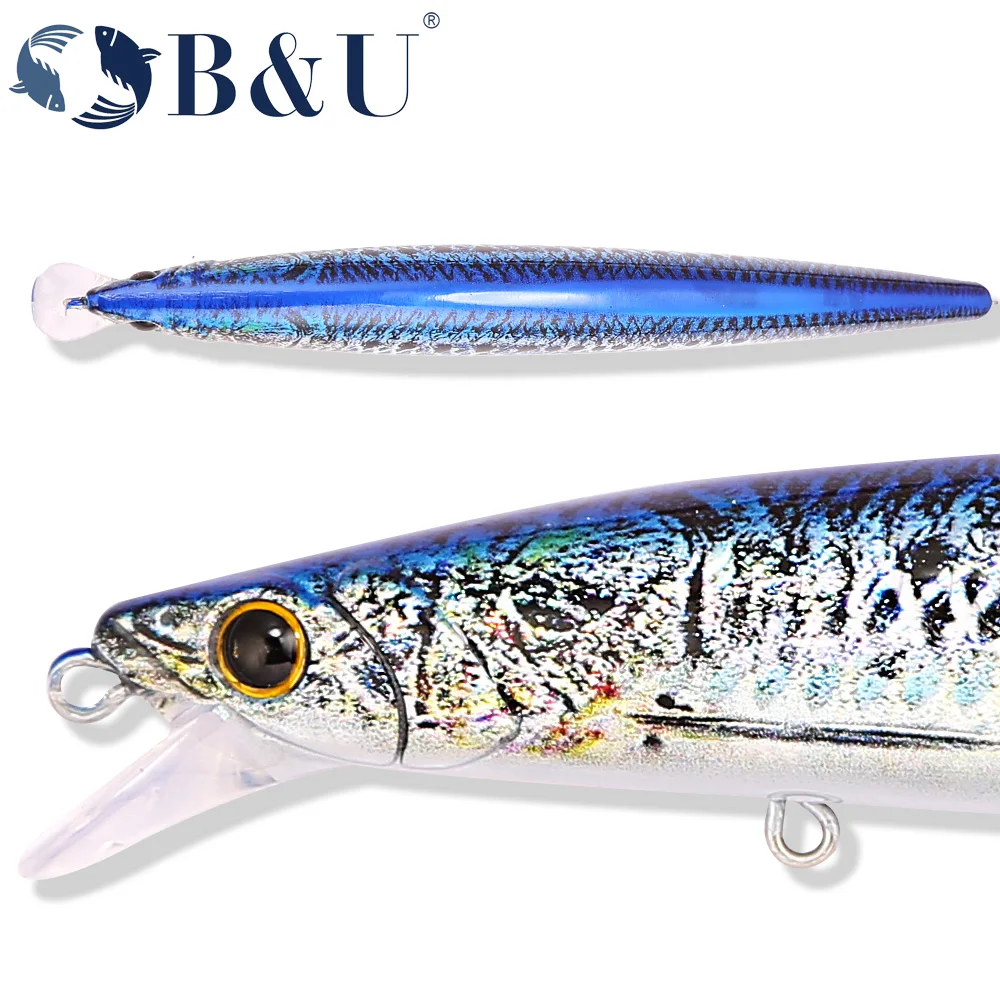 B&U 163 مللي متر/33.5 جرام طُع - مراجعة Fishing Hook Treble وسعره