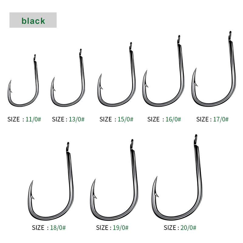 PROBEROS 30 قطعة عالية الكربون - مراجعة Fishing Hook Offset وسعره