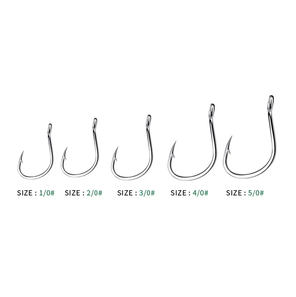 حلقة العين خطافات الصيد خطاف ا - مراجعة Fishing Hook Offset وسعره