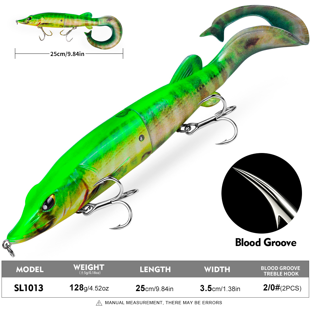 طعم صيد سمك الباس للمياه المال - مراجعة Fishing Hook Treble وسعره