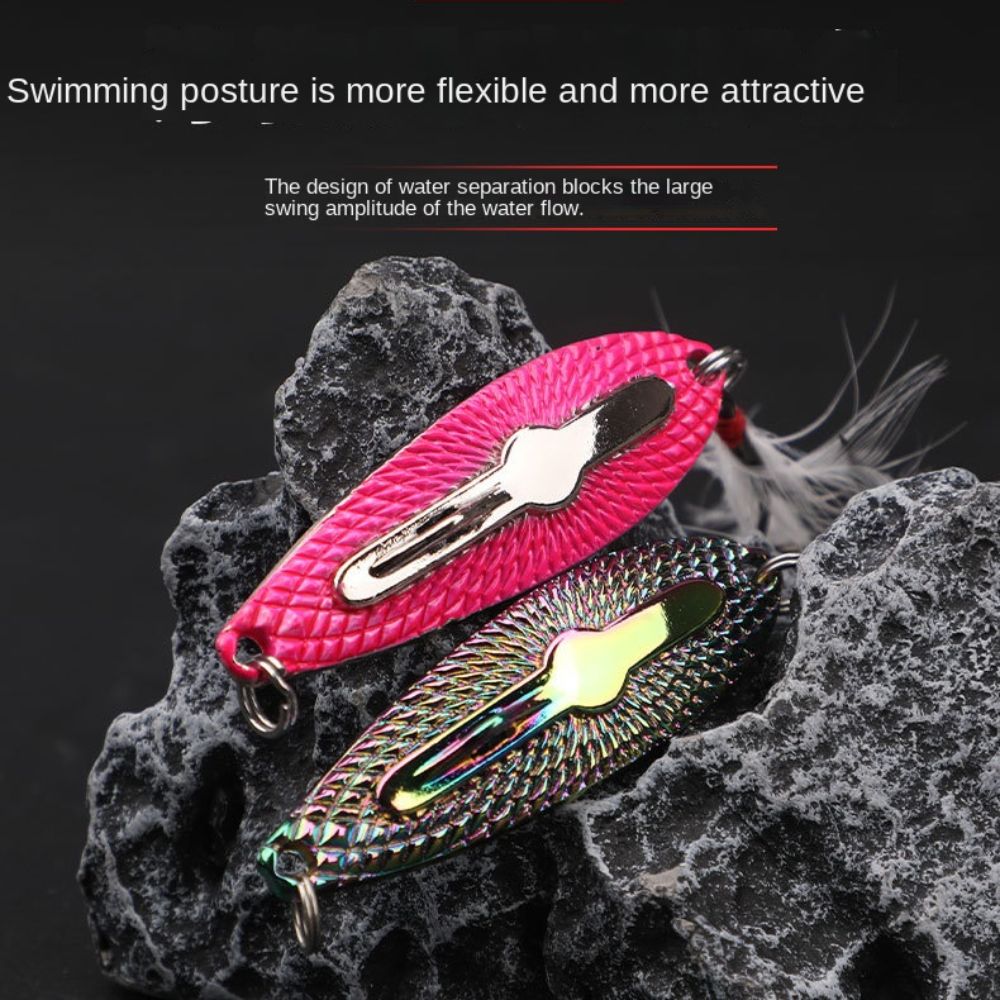 طعوم صيد معدنية صناعية ، طعوم  - مراجعة Fishing Hook Treble وسعره