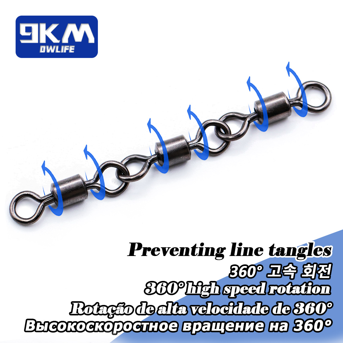 ثلاثة مشتركة المتداول يدور الص - مراجعة Fishing Hook Offset وسعره