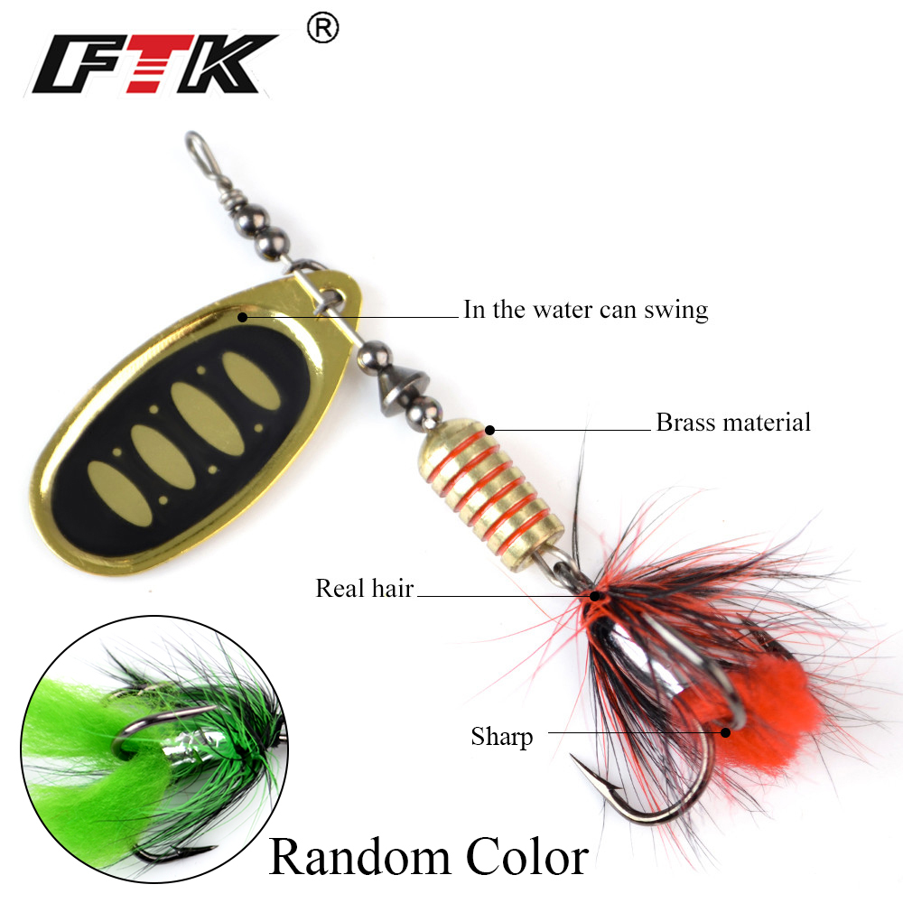 NGB طُعم صيد معدني دوار على شك - مراجعة Fishing Hook Treble وسعره