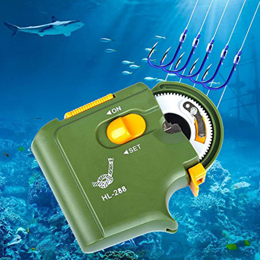 آلة ربط خطاف السمك HL-288 مودي - مراجعة Fishing Hook Size وسعره